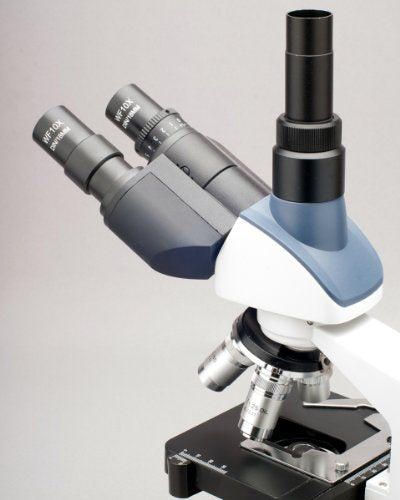 AmScope T120A Trinocular Compound Microscope 40X-1600X LED