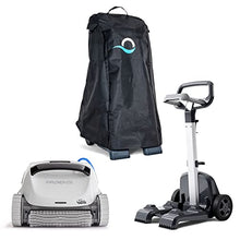 Dolphin Explorer E50 Wi-Fi Automatic Robotic Pool Vacuum Cleaner Includes Caddy and Classic Cover for Storage and Protection, Ideal for Inground Pool Up to 50 FT in Length