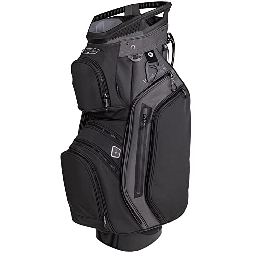 Sun Mountain Mens 2022 WeatherMax Golf Cart Bag - Slate Black