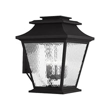 Livex Hathaway 5-Light Outdoor Wall Lantern Black