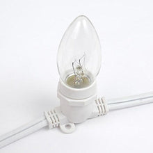Novelty Lights 330 Feet Heavy Duty Light String, White Wire, 264 Sockets