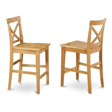 East West Furniture CAPB5H-OAK-W 5 Piece Kitchen Counter Height Dining Table Set Includes a Rectangle Pub Table and 4 Dining Room Chairs, 36x60 Inch, Oak