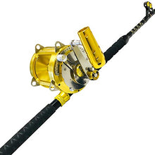 EAT MY TACKLE 80W 2-Speed Reel Tournament Edition Straight Rod Blue