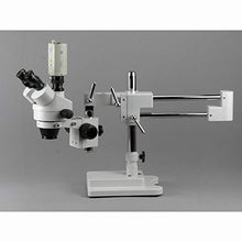 AmScope SM-3TY Trinocular Stereo Zoom Microscope 7X-90X Magnification