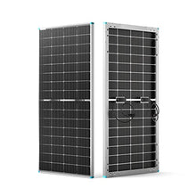 Renogy 220 Watt Bifacial Solar Panel 12 Volt Monocrystalline High Efficiency Solar Module for RV Off Grid Solar Power System