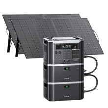 BP3000 6144Wh Portable Power Station with 2x400W Panels (Ship Separately)