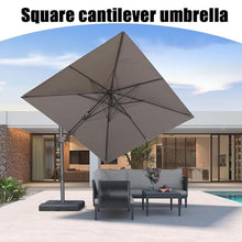 KGPGNYMYHA Square Umbrella Canopy 8' Cantilever Patio Umbrella Top Cover Replacement Offset Umbrella Cloth For Market Umbrella(Green,4x3m (13x9.8ft))