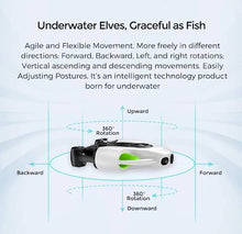 Camoro BW Space Pro Max Underwater Drone with Gripper Claw & 4K Camera Orange-100M