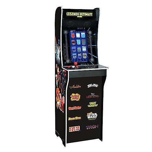 AtGames Legends Ultimate Mini Arcade Machine 150 Games WiFi HDMI Bluetooth Black