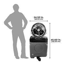 Maxx Air Patio Misting Fan, Standalone 20 Gallon Water Tank, Perfect Cooling Machine, High Pressure 80 PSI Pump