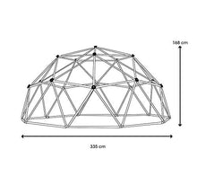 Lifetime Geometric Dome Climber Jungle Gym Mantis Green & Bronze