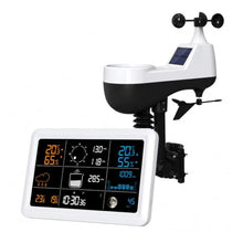 Rain Gauge Outdoor, Wireless Weather Station Anemometer Sensor(White)