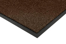 Guardian 94061150 Platinum Series Indoor Wiper Floor Mat, Rubber with Nylon Carpet, 6'x11', Brown