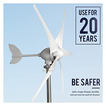 600W 800W 1000W Wind Turbine Generator New Energy Horizontal Wind Turbine Generator 12v 24v 48v Homeuse Windmill with MPPT Controller - Onshore Wind(5,1_12V_MPPT Controller)