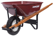 Scenic Road Wheelbarrow 6 Cu Ft 500lb Flat Free Tire (Model MSS6-1FF)