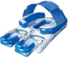 Bestway CoolerZ Tropical Breeze III Inflatable Floating Island Blue
