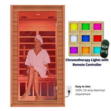 Dynamic Saunas Avila DYN-6103-01 Elite Ultra Low EMF FAR Infrared Sauna