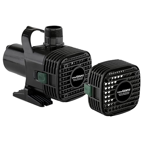 Little Giant F40-5500 115V, 5540 GPH Pond Pump, 20' Cord