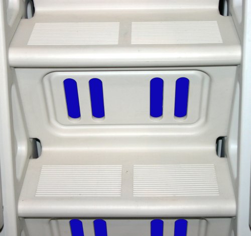Blue Wave NE115 Neptune A-Frame Entry System White