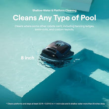 Beatbot Sora 30 Pool Vacuum, Floor & Wall & Waterline & Platform Cleaning, 6800GPH Power, Smart Parking, 300Min Runtime, 5L Capacity, for Above & In-Ground Pools 3229 sq.ft, Deep Blue