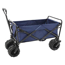 5sssallefaa Folding Utility Wagon Offroad Garden Transport Cart 85kg/187lbs