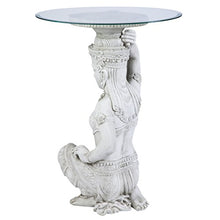 Design Toscano Thai Teppanom Beautiful Being Glass -Topped Asian Decor Table