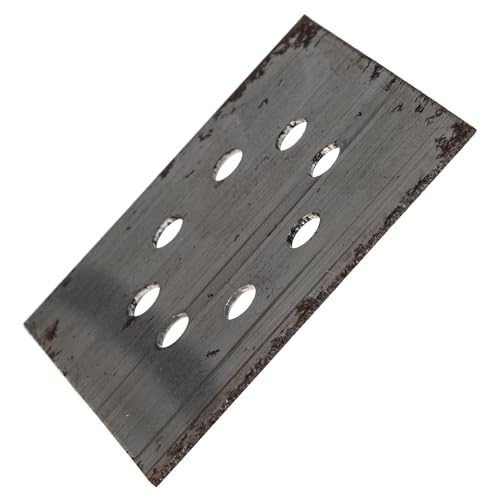 Exmark 1-503057 Slice Shaft Plate TR-5000 Walk-Behind Turf Rake Gray