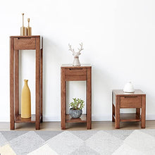 Wooden Plant Display Stand Modern Plant Stands for Indoor Plants Indoor Plant Stand Fits Plant Pots Home Decoration Garden Plant Stand Display Stand (Color : Brass) (1)