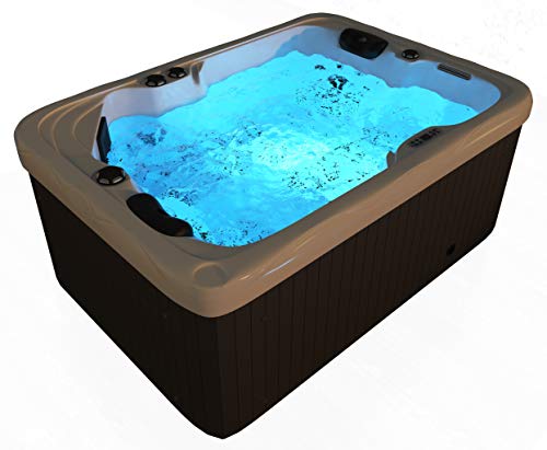 SymbolicSpas Two Person Outdoor Hydrotherapy Bathtub Whirlpool SPA SYM6012A