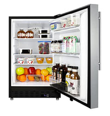 Summit 20" Built-in Refrigerator, Stainless Steel - ALR47BCSSHV