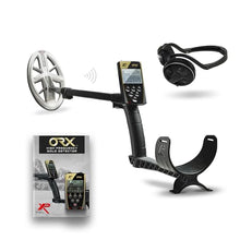 XP Metal Detectors ORX - Specialized in Gold Hunting - with WSAUDIO Wireless Headphones, Elliptical HF Coil (9.5x5) up to 50kHz, Remote Control, and S-Telescopic stem (ORX-ELLHFRCE + WSAUDIO)