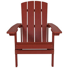 EMMA + OLIVER Red Adirondack Chair, 4-Pack