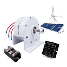 AISINILALAO 18000W High Power PMA Generator, 12V-220V Permanent Magnet Alternator for Large Wind Turbines, Water Wheels, and Off-Grid Power Systems,48v