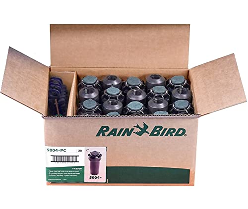 (20) Rain Bird 5004PLPC Plus Rotor Pre-Loaded with #3 Nozzle 5000 Series 40° to 360° Adjustable 4" Pop-Up Includes Instructions and a Free SprinklerPartsWholesale Flashlight Keychain with Every Order!