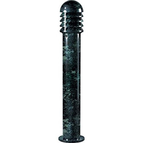 Dabmar Lighting D3400-LED60-VG Powder Coated Cast Aluminum Bollard, Verde Green