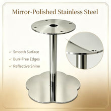 GZHERVICES Metal Coffee Table Base Only,Round End Table Legs