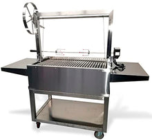 Generic Stainless Steel Outdoor Charcoal BBQ Parrilla Santa Maria Grill with Cover