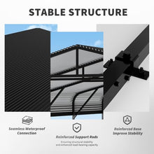 Heavy Duty Carport 20'x30' for RV Boat Tractor, Galvanized Steel Frame with Triangle Reinforcement for Snowy Windy Areas Metal Car Canopy Kit, with 6 Anchor Kits, Waterproof Rustproof Outdoor Shelter