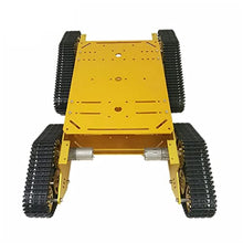 CHANWA 4WD Crawler Metal Tank Intelligent Robot Chassis TD900Silver
