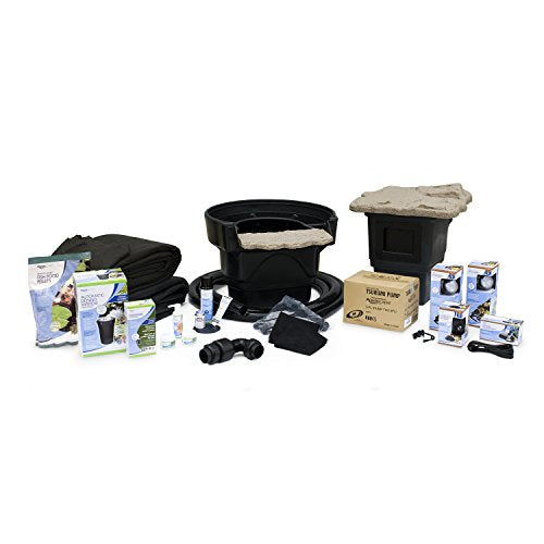 Aquascape Complete Pond Kit 11 x 16 Feet Medium Black