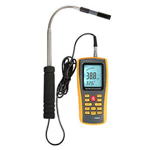 NEWTRY Digital Anemometer Thermosensitive Wind Speed Meter Sensor Portable Wind Gauges Air Flow Velocity Thermometer for Measuring Wind Speed Temperature Volume with Backlight GM8903