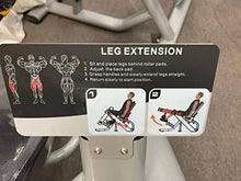 French Fitness Tahoe Iso Lateral Leg Extension Black