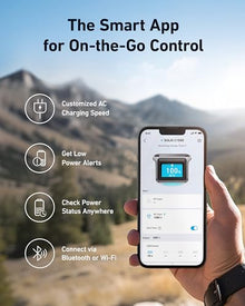 Anker SOLIX C1000 Portable Power Station with Car Charging Cable, 1,056Wh
