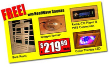 Blue Wave 2 Person Cedar Carbon Infrared Sauna Yukon
