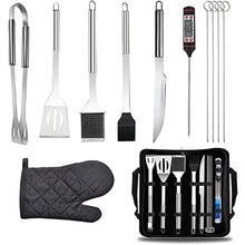 SDVantage BBQ Grill Set, 11 PCS BBQ Grill Accessories Set for Camp Chef, Professional Stainless Flat Top Grilling Accessories Set with Slotted Spatula,Heat Insulation Gloves, Cloth Bag