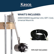 Kasco AquatiClear 3/4HP Circulator w/Mount, 240V, 50ft Power Cord