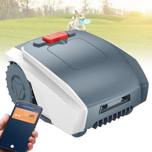 VNATWGOO Automatic Cordless Lawn Mowing Machine, Lawn Mower Robot, with IPX5 Waterproof, Optical Navigation, Obstacle Avoidance