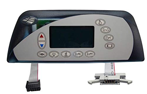 Sundance Spas Topside Control Panel 850/880 Series - 2 Pump - Gray