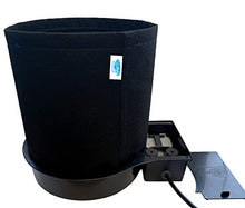 AutoPot 12 Pot GeoPot System with 5 Gallon Fabric Pots - Self-Watering Hydroponic System Indoor Black