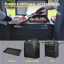 PlugNGrill Turbo E Sport Compact Electric Grill, 1700W Infrared, Digital Display with Probe, Apartment Friendly